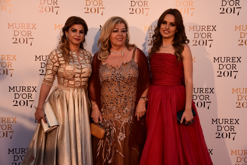 La 17eme Nuit des Murex D’Or Red Carpet